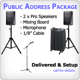 Small Sound System Rental